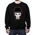 Ultra Violent Punisher - Crew Neck Sweatshirt Crew Neck Sweatshirt RIPT Apparel Small / Black