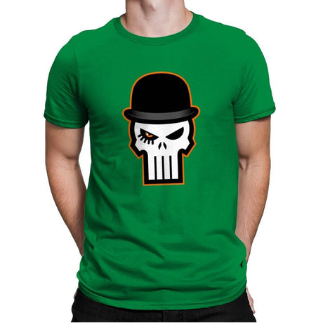 Ultra Violent Punisher - Mens Premium T-Shirts RIPT Apparel Small / Kelly Green
