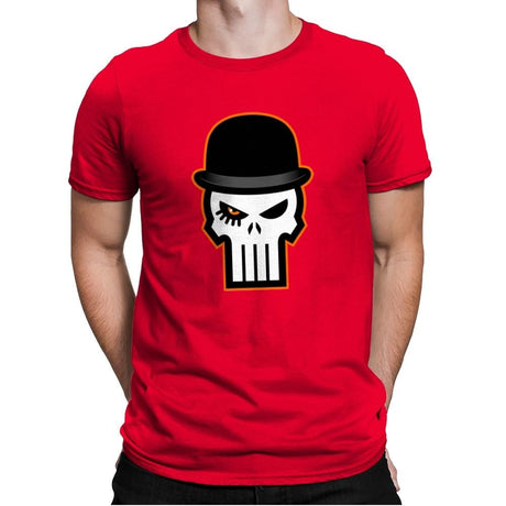 Ultra Violent Punisher - Mens Premium T-Shirts RIPT Apparel Small / Red