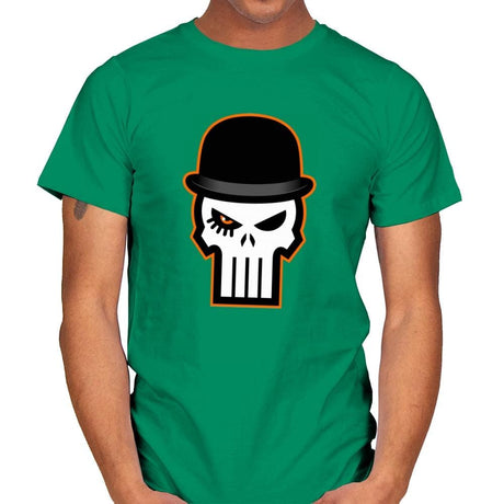 Ultra Violent Punisher - Mens T-Shirts RIPT Apparel Small / Kelly Green