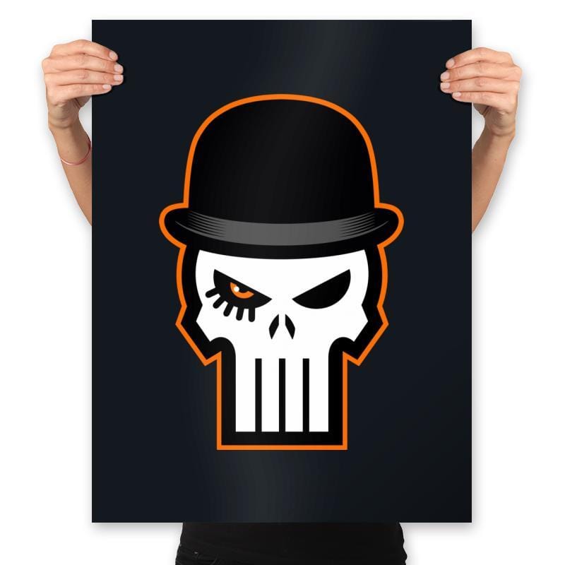 Ultra Violent Punisher - Prints Posters RIPT Apparel 18x24 / Black