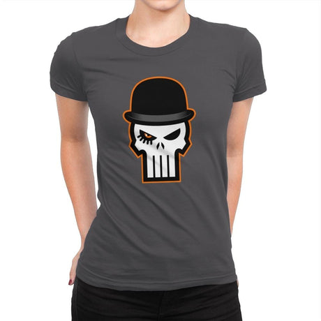Ultra Violent Punisher - Womens Premium T-Shirts RIPT Apparel Small / Heavy Metal