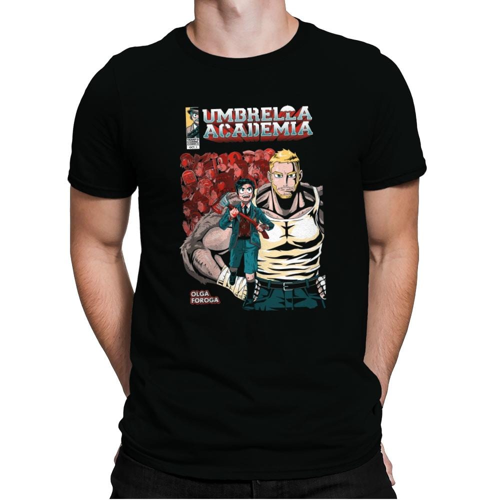 Umbrella Academia - Mens Premium T-Shirts RIPT Apparel Small / Black