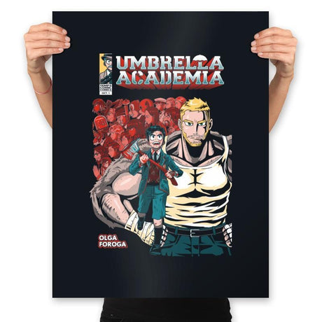 Umbrella Academia - Prints Posters RIPT Apparel 18x24 / Black