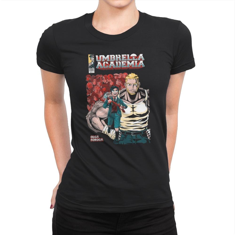 Umbrella Academia - Womens Premium T-Shirts RIPT Apparel Small / Black