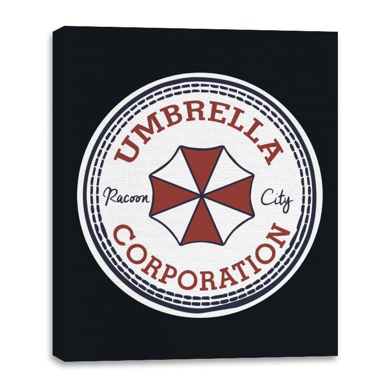 Umbrella All Star - Canvas Wraps Canvas Wraps RIPT Apparel 16x20 / Black