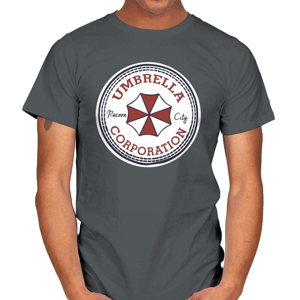 Umbrella All Star - Mens T-Shirts RIPT Apparel Small / Charcoal