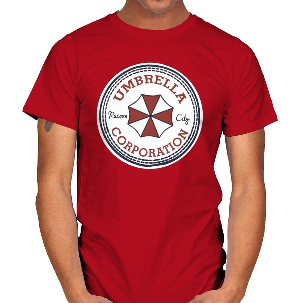 Umbrella All Star - Mens T-Shirts RIPT Apparel Small / Red