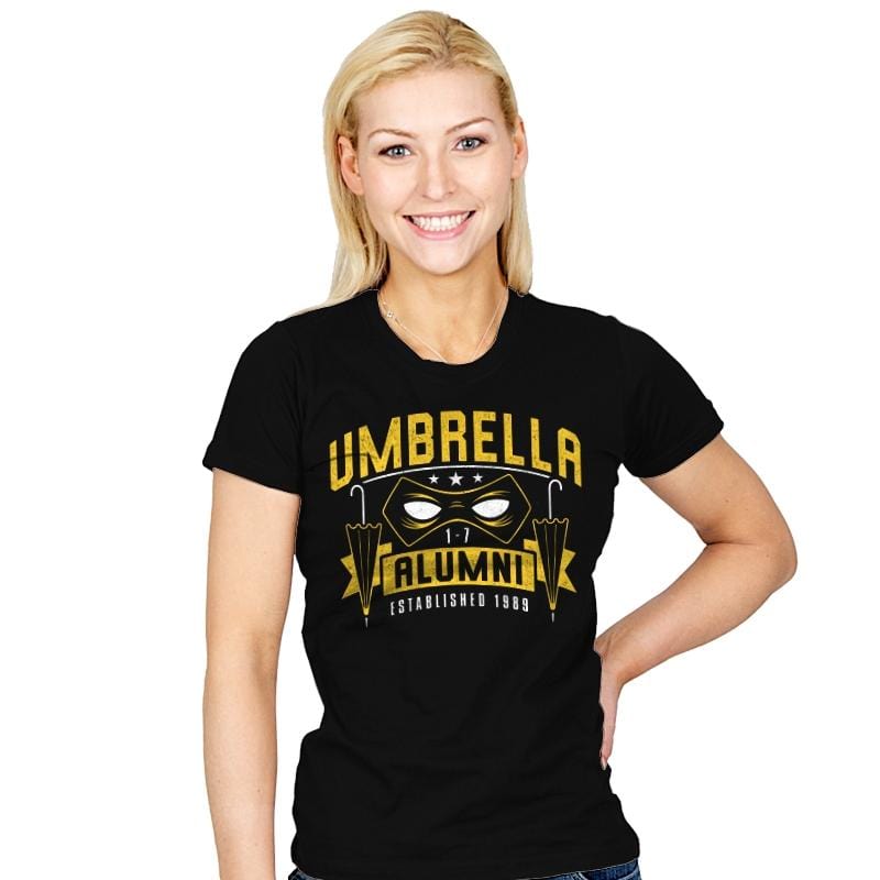 Umbrella Alumni - Womens T-Shirts RIPT Apparel Small / Black