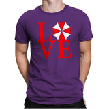 Umbrella Love Exclusive - Dead Pixels - Mens Premium T-Shirts RIPT Apparel Small / Purple Rush