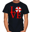 Umbrella Love Exclusive - Dead Pixels - Mens T-Shirts RIPT Apparel Small / Black