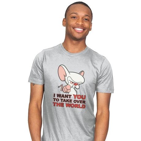 Uncle Brain - Mens T-Shirts RIPT Apparel Small / Silver