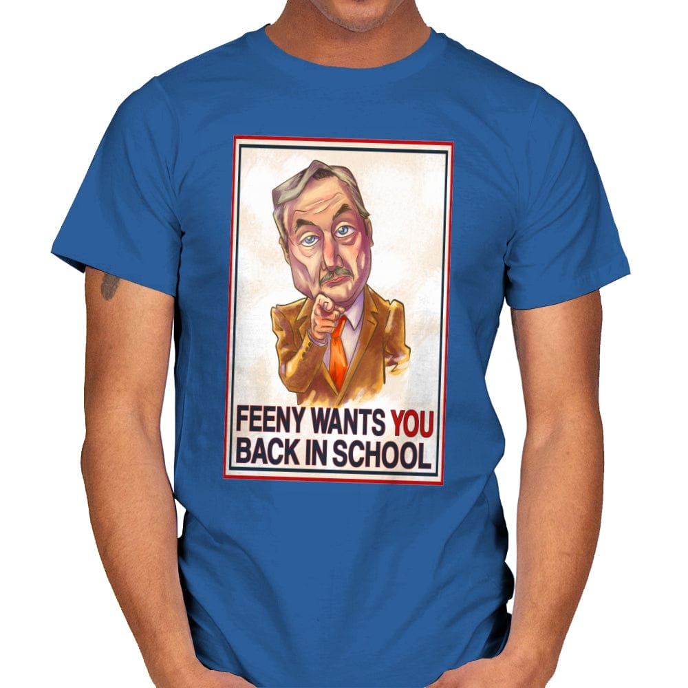 Uncle Feeny - Mens T-Shirts RIPT Apparel Small / Royal