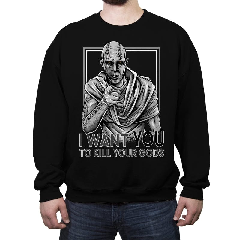 Uncle Gorr Want You - Crew Neck Sweatshirt Crew Neck Sweatshirt RIPT Apparel Small / Black