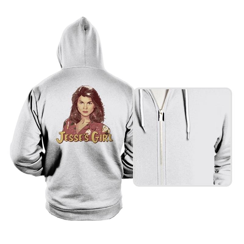 Uncle Jesse's Girl - Hoodies Hoodies RIPT Apparel Small / White