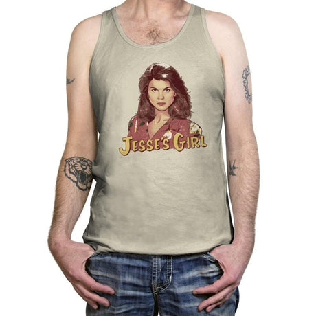 Uncle Jesse's Girl - Tanktop Tanktop RIPT Apparel X-Small / Oatmeal Triblend