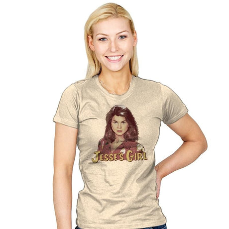 Uncle Jesse's Girl - Womens T-Shirts RIPT Apparel Small / Natural