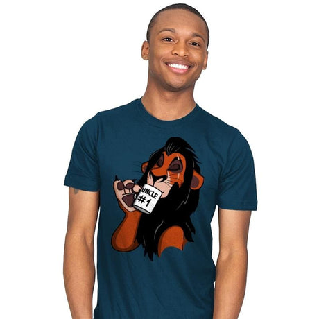 Uncle Number 1 - Mens T-Shirts RIPT Apparel Small / Indigo