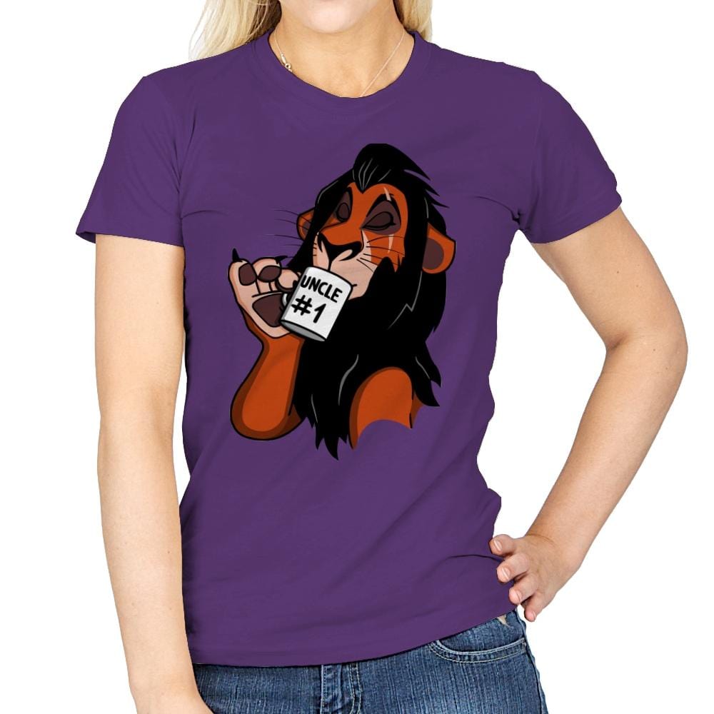 Uncle Number 1 - Raffitees - Womens T-Shirts RIPT Apparel Small / Purple