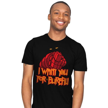 Uncle Red wants YOU - Mens T-Shirts RIPT Apparel Small / Black