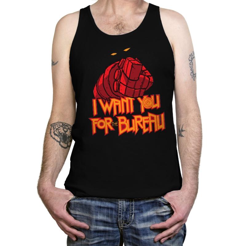 Uncle Red wants YOU - Tanktop Tanktop RIPT Apparel X-Small / Black
