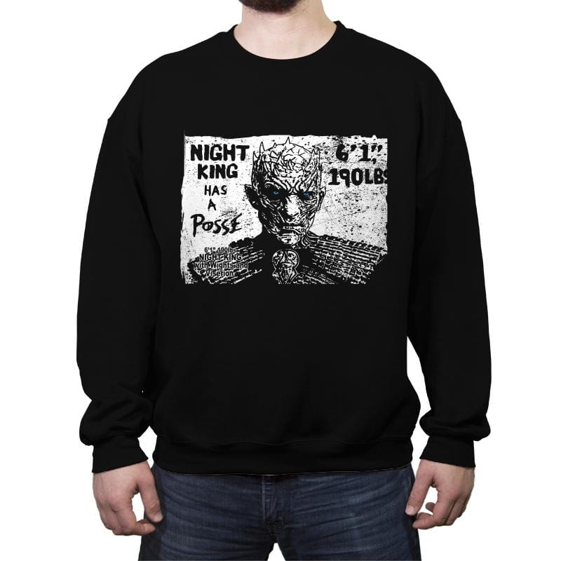 Undead Posse  - Crew Neck Sweatshirt Crew Neck Sweatshirt RIPT Apparel