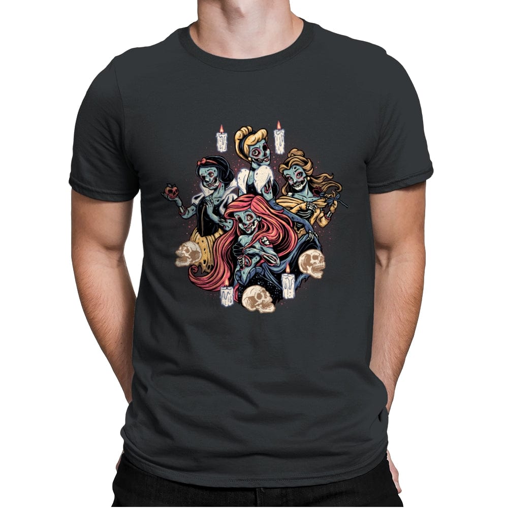 Undead Princesses - Best Seller - Mens Premium T-Shirts RIPT Apparel Small / Heavy Metal
