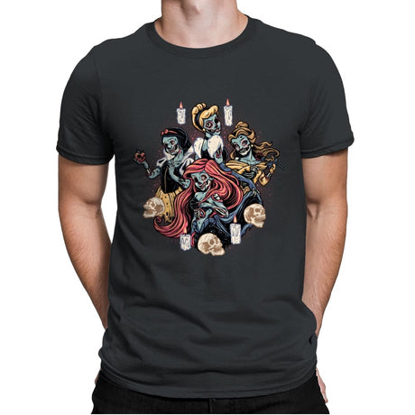 Undead Princesses - Best Seller - Mens Premium T-Shirts RIPT Apparel Small / Heavy Metal