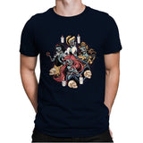 Undead Princesses - Best Seller - Mens Premium T-Shirts RIPT Apparel Small / Midnight Navy
