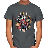 Undead Princesses - Best Seller - Mens T-Shirts RIPT Apparel Small / Charcoal