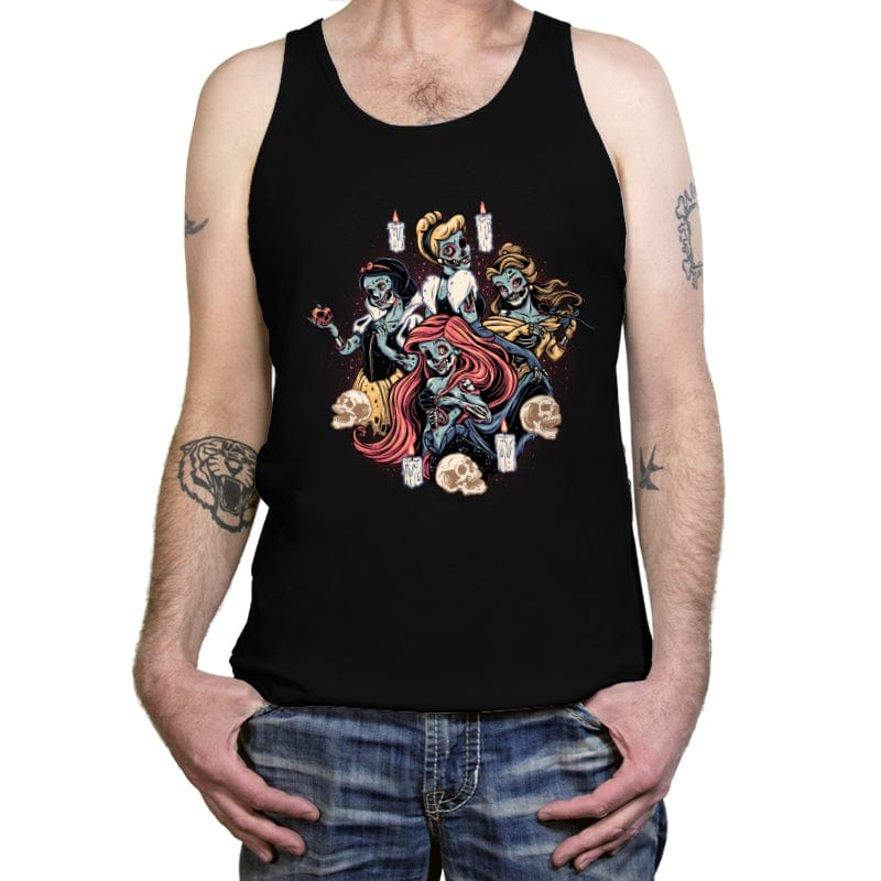 Undead Princesses - Tanktop Tanktop RIPT Apparel X-Small / Black