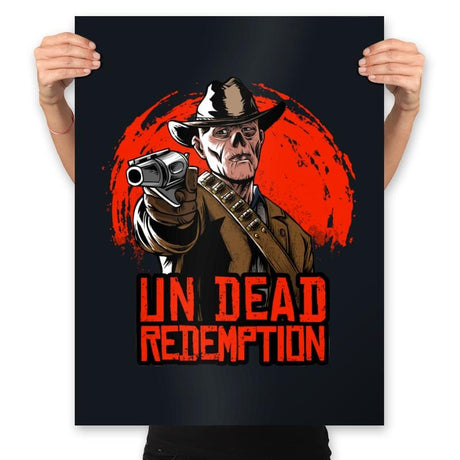 Undead Redemption - Prints Posters RIPT Apparel 18x24 / Black