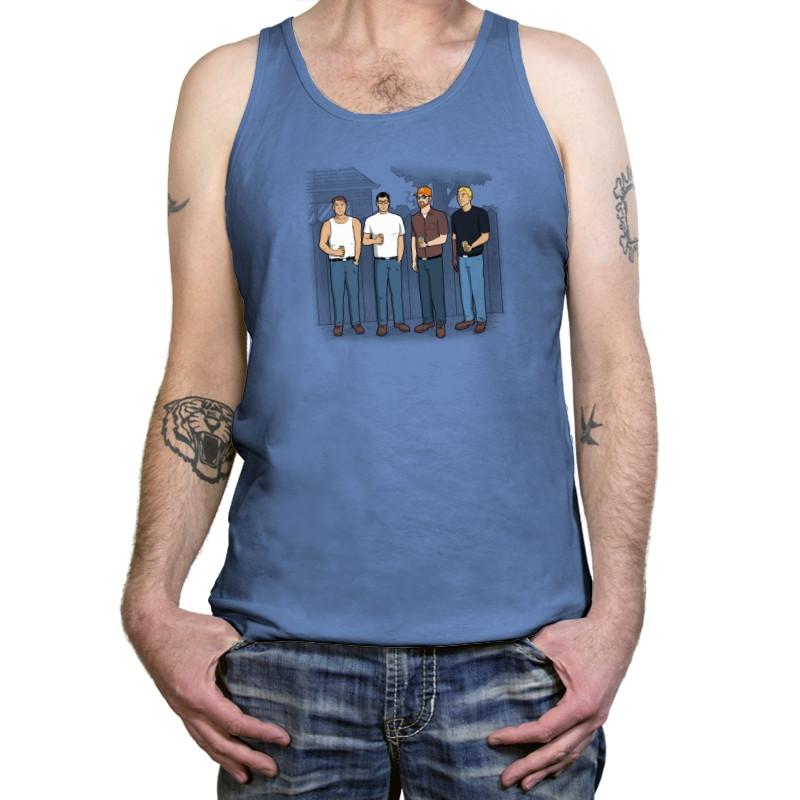 Under Cover In Arlen Exclusive - Tanktop Tanktop RIPT Apparel X-Small / Blue Triblend