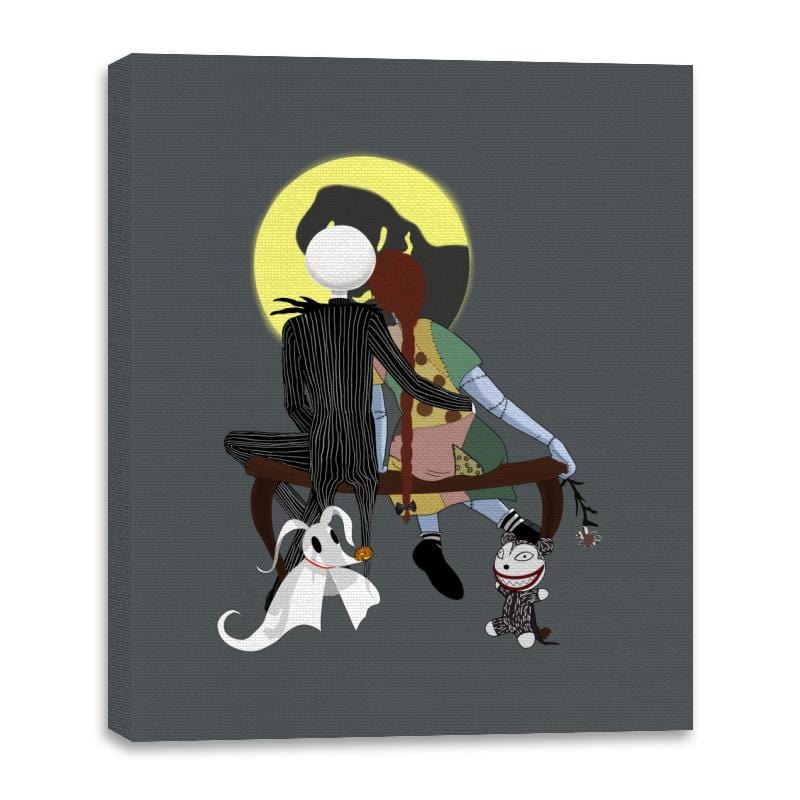 Undying Puppy Love - Canvas Wraps Canvas Wraps RIPT Apparel 16x20 / Charcoal