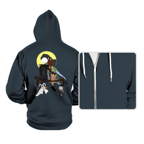 Undying Puppy Love - Hoodies Hoodies RIPT Apparel Small / Dark Gray