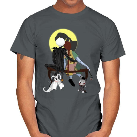 Undying Puppy Love - Mens T-Shirts RIPT Apparel Small / Charcoal