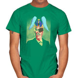 Unexpected Attorney of Ignorance - 80s Blaarg - Mens T-Shirts RIPT Apparel Small / Kelly Green