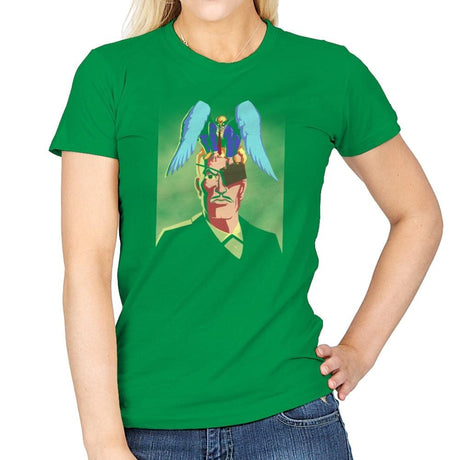 Unexpected Attorney of Ignorance - 80s Blaarg - Womens T-Shirts RIPT Apparel Small / Irish Green