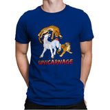 Unicarnage - Mens Premium T-Shirts RIPT Apparel Small / Royal