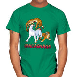 Unicarnage - Mens T-Shirts RIPT Apparel Small / Kelly Green
