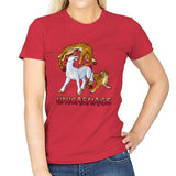 Unicarnage - Womens T-Shirts RIPT Apparel Small / Red