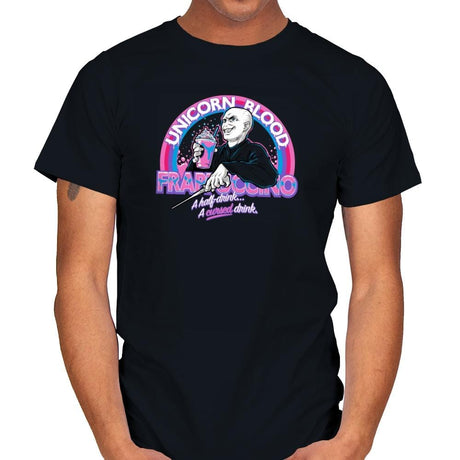 Unicorn Blood Frappe Exclusive - Mens T-Shirts RIPT Apparel Small / Black