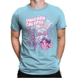 Unicorn Calypse - Mens Premium T-Shirts RIPT Apparel Small / Light Blue