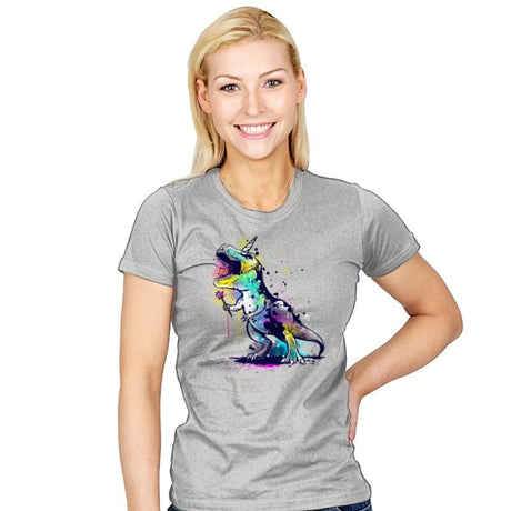 Unicornosaurus Rex - Womens T-Shirts RIPT Apparel