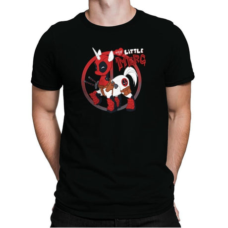 Unipool - Miniature Mayhem - Mens Premium T-Shirts RIPT Apparel Small / Black