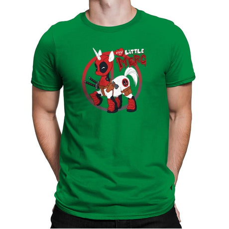 Unipool - Miniature Mayhem - Mens Premium T-Shirts RIPT Apparel Small / Kelly Green