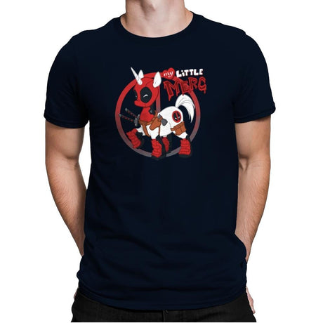 Unipool - Miniature Mayhem - Mens Premium T-Shirts RIPT Apparel Small / Midnight Navy