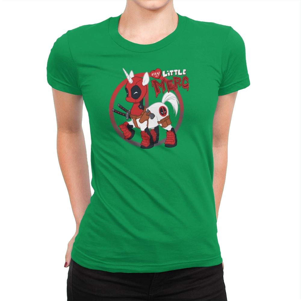Unipool - Miniature Mayhem - Womens Premium T-Shirts RIPT Apparel Small / Kelly Green