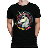 Uniquecorn - Mens Premium T-Shirts RIPT Apparel Small / Black