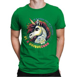 Uniquecorn - Mens Premium T-Shirts RIPT Apparel Small / Kelly